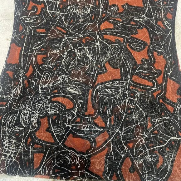 Jean-Paul Gaultier JPG Maille Femme vintage 1990s mesh cardigan tank set - Picture 12 of 14